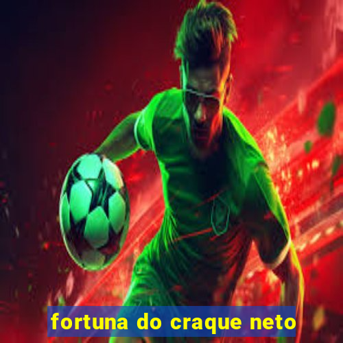 fortuna do craque neto