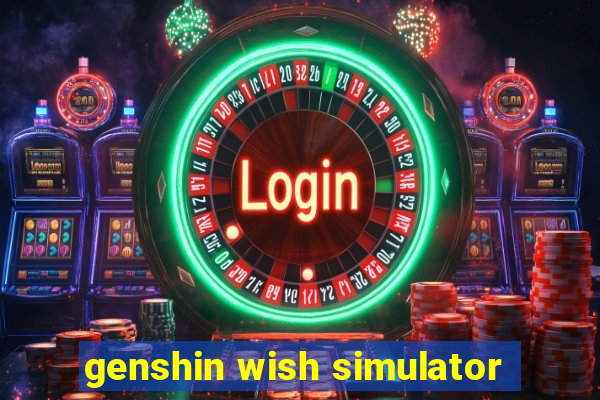 genshin wish simulator