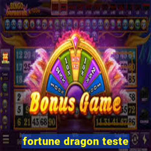 fortune dragon teste