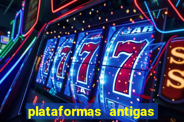 plataformas antigas de jogos