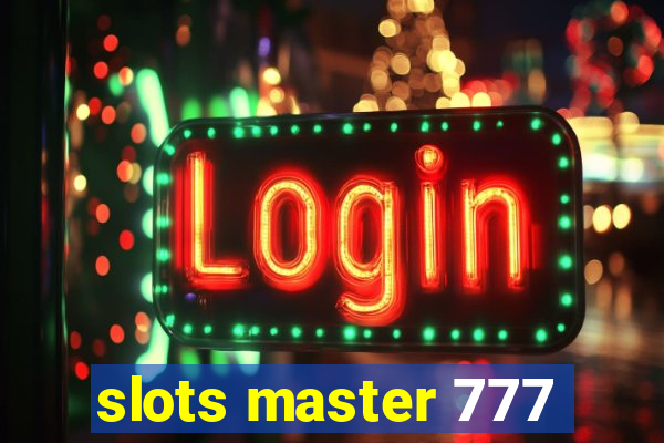 slots master 777