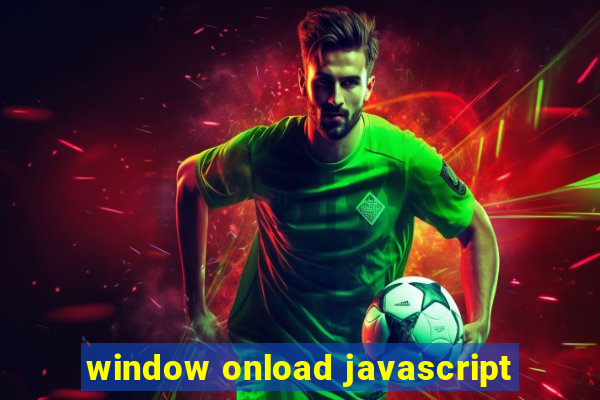 window onload javascript