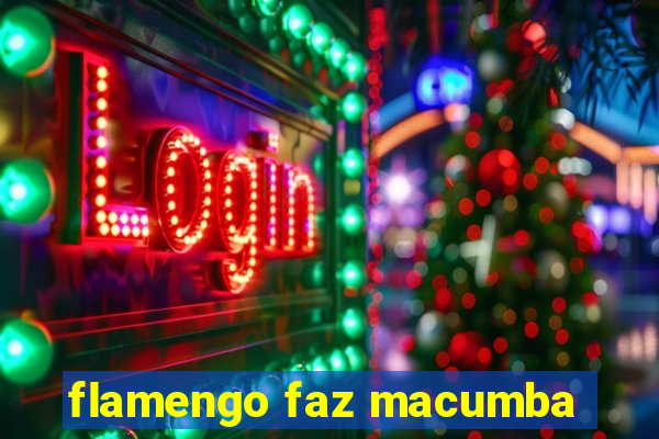 flamengo faz macumba