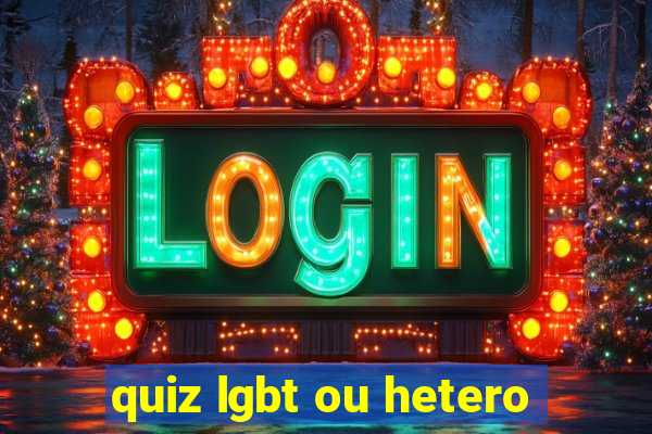 quiz lgbt ou hetero