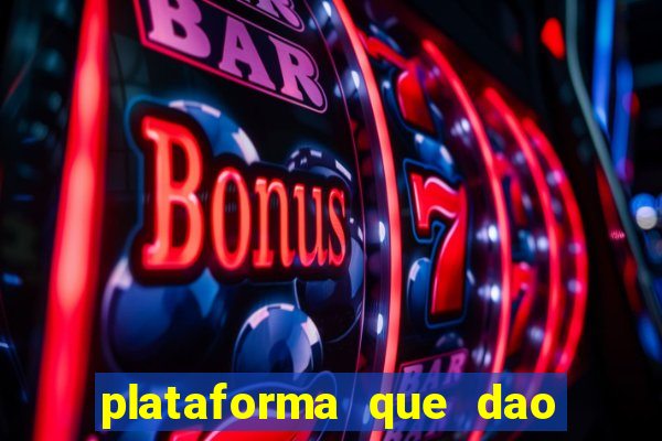 plataforma que dao bonus no cadastro