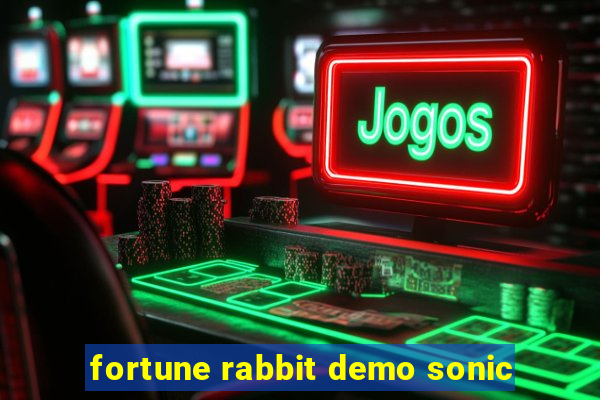 fortune rabbit demo sonic