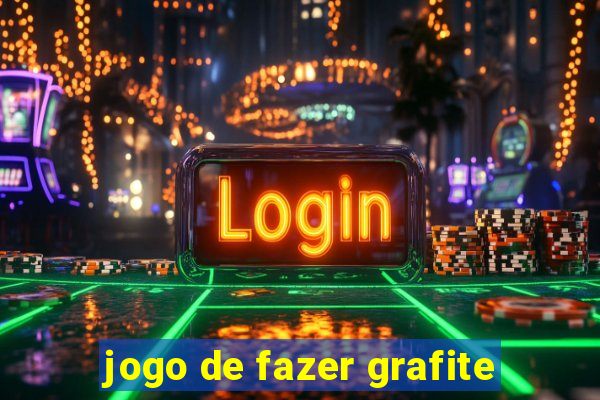 jogo de fazer grafite