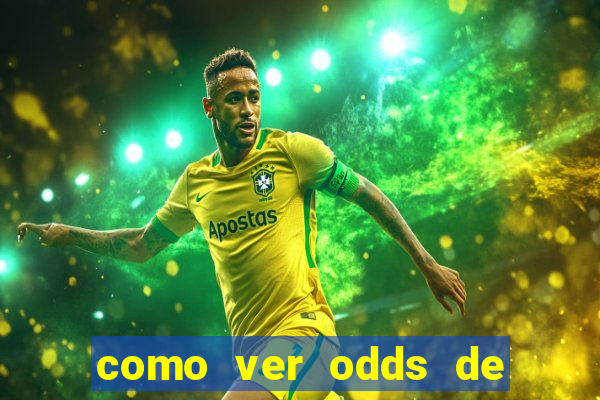 como ver odds de jogos passados