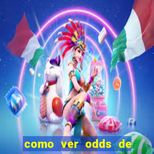 como ver odds de jogos passados