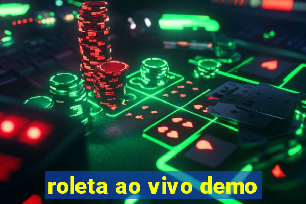 roleta ao vivo demo