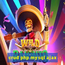 crud php mysql ajax