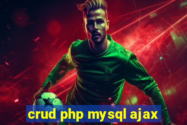 crud php mysql ajax