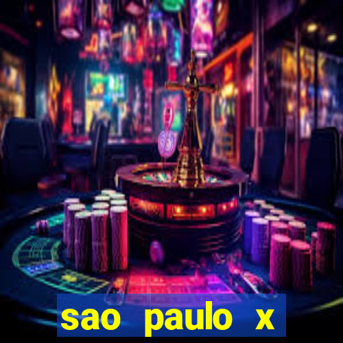 sao paulo x botafogo palpite