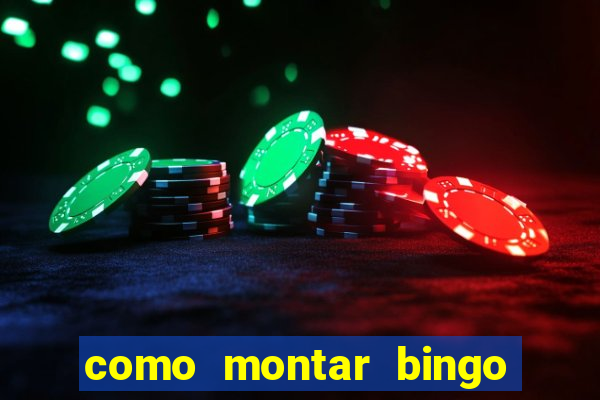 como montar bingo brinquedos toia