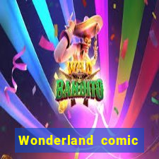 Wonderland comic studio numbers