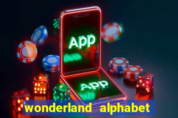 wonderland alphabet comic studio