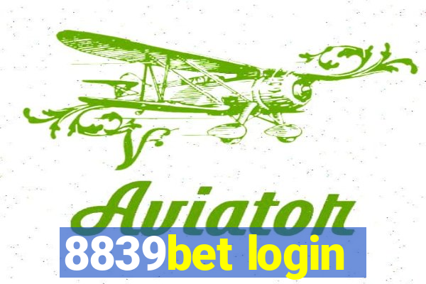 8839bet login