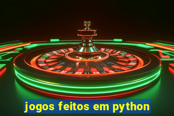 jogos feitos em python