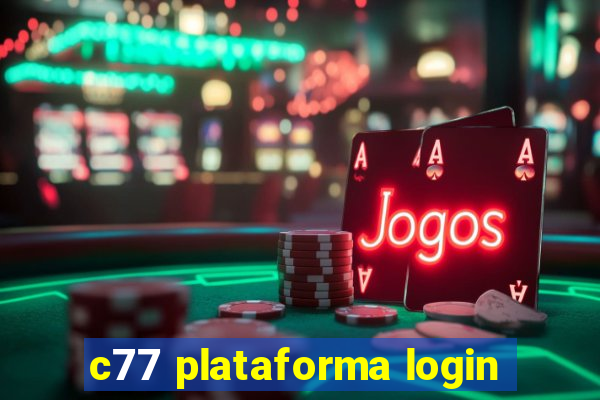 c77 plataforma login