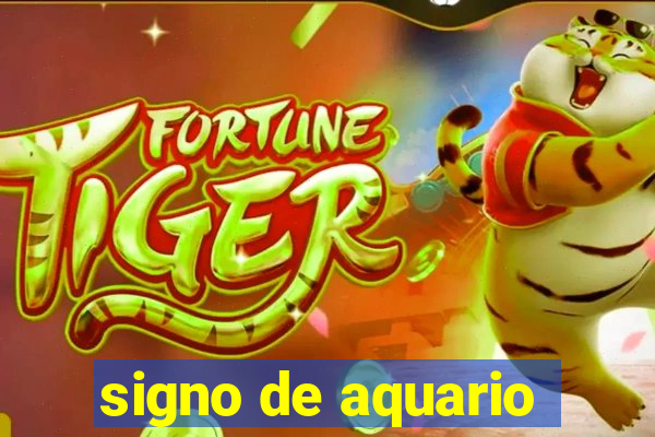 signo de aquario