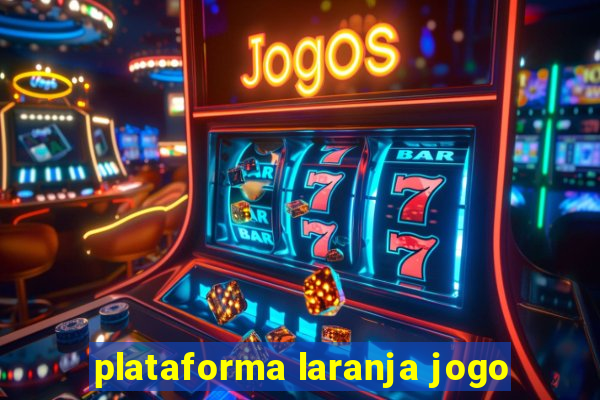 plataforma laranja jogo