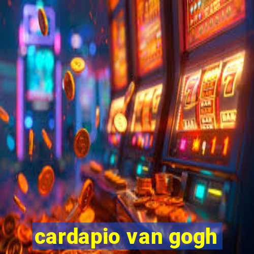 cardapio van gogh