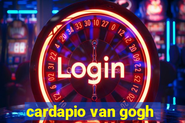 cardapio van gogh