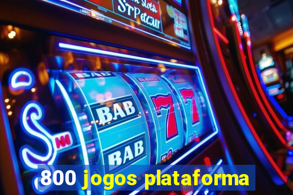 800 jogos plataforma