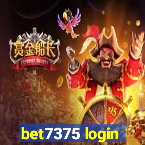 bet7375 login