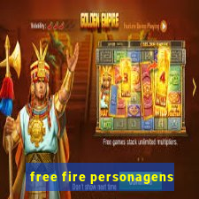 free fire personagens