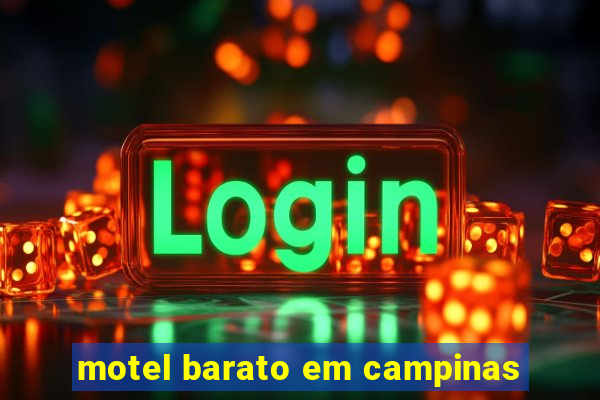 motel barato em campinas