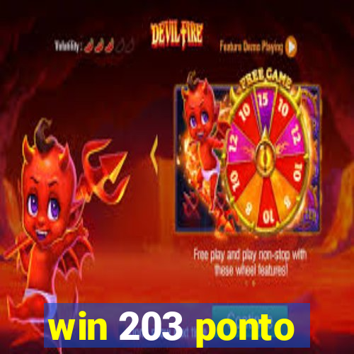 win 203 ponto