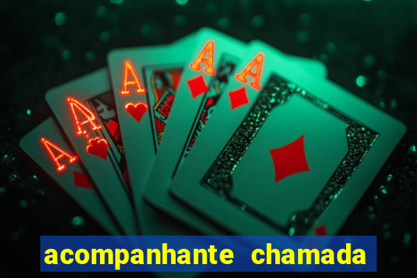 acompanhante chamada de video