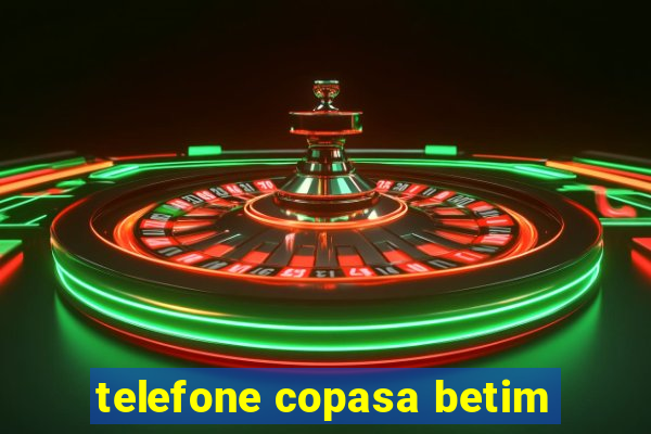 telefone copasa betim