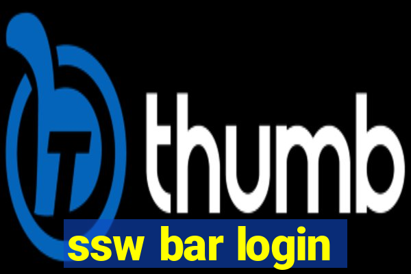 ssw bar login