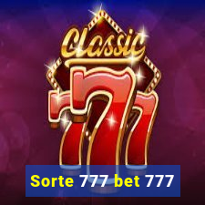 Sorte 777 bet 777