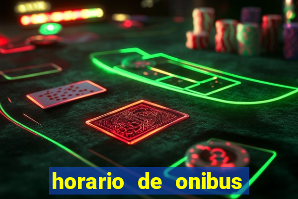 horario de onibus santos dumont x juiz de fora