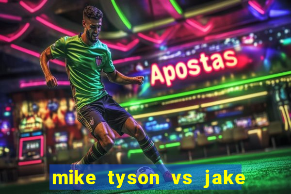 mike tyson vs jake paul assistir online