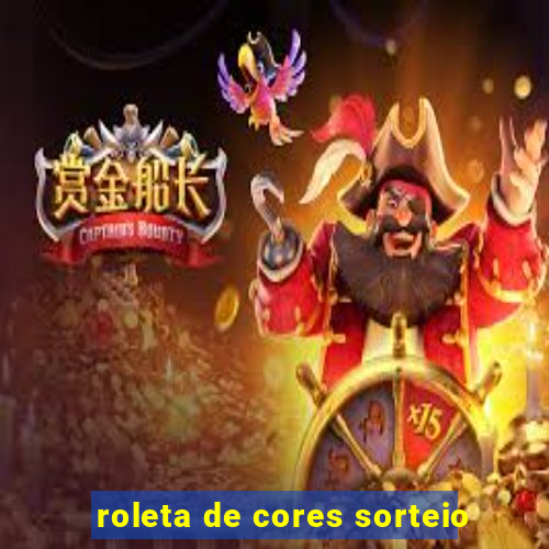 roleta de cores sorteio