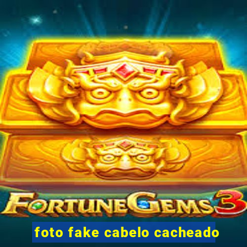 foto fake cabelo cacheado