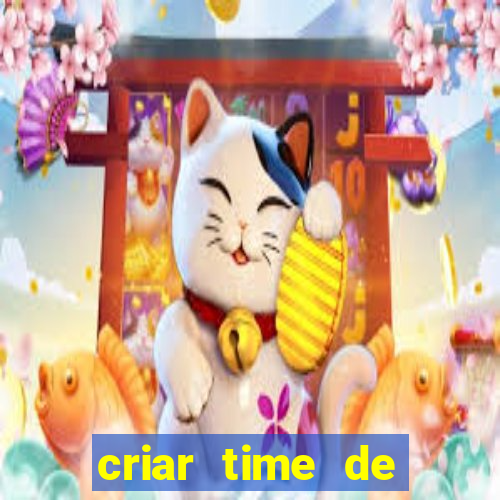 criar time de futebol simulador