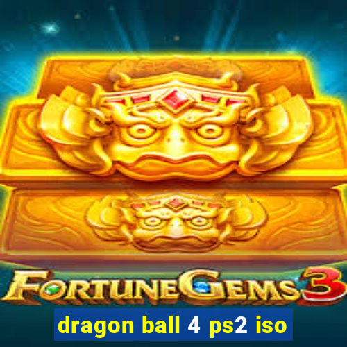 dragon ball 4 ps2 iso