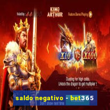 saldo negativo - bet365