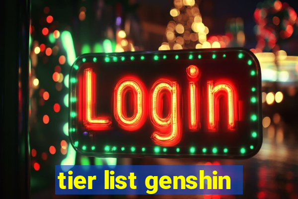 tier list genshin