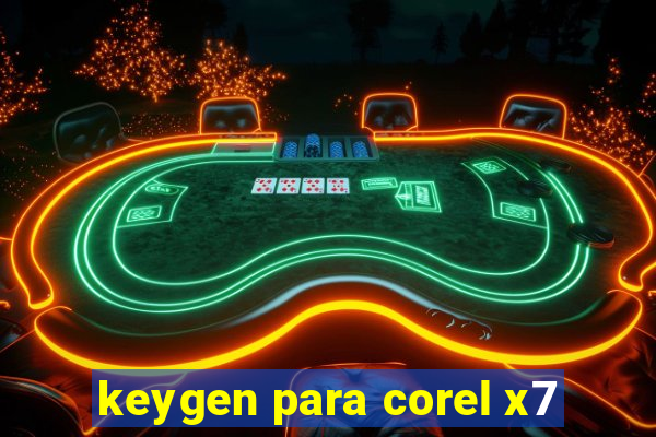 keygen para corel x7