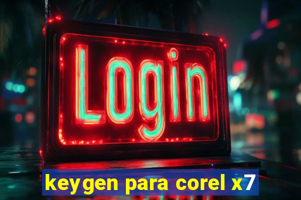 keygen para corel x7