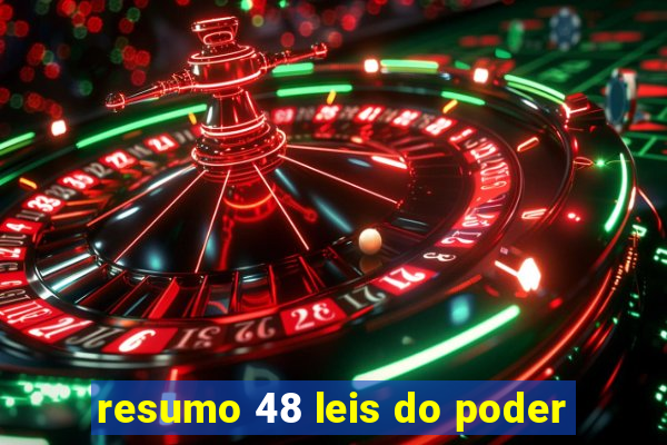 resumo 48 leis do poder