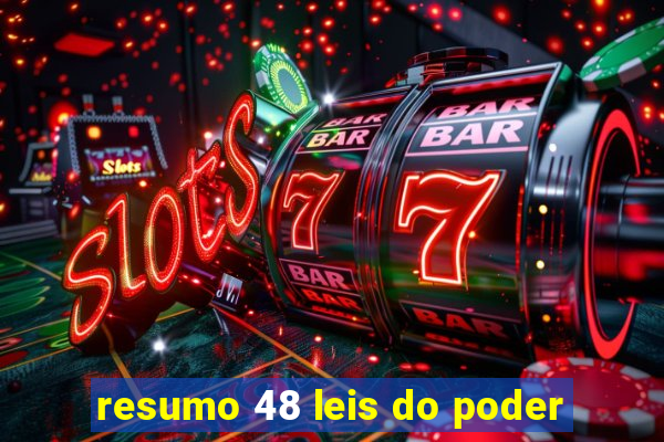 resumo 48 leis do poder