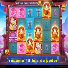 resumo 48 leis do poder