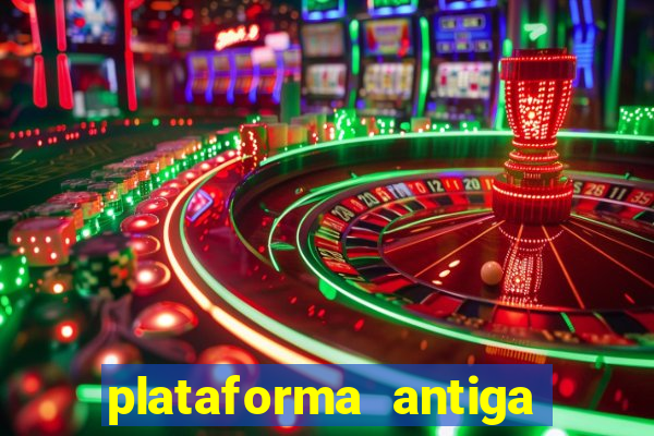 plataforma antiga de jogos